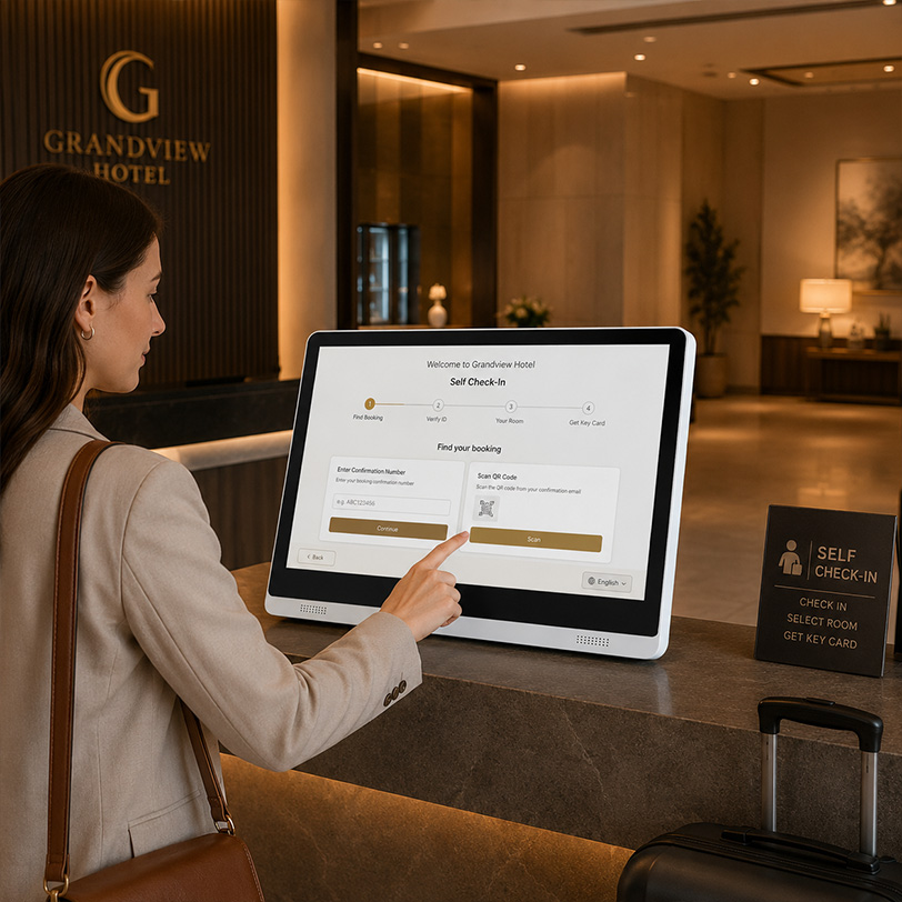 Self-service commercial operation