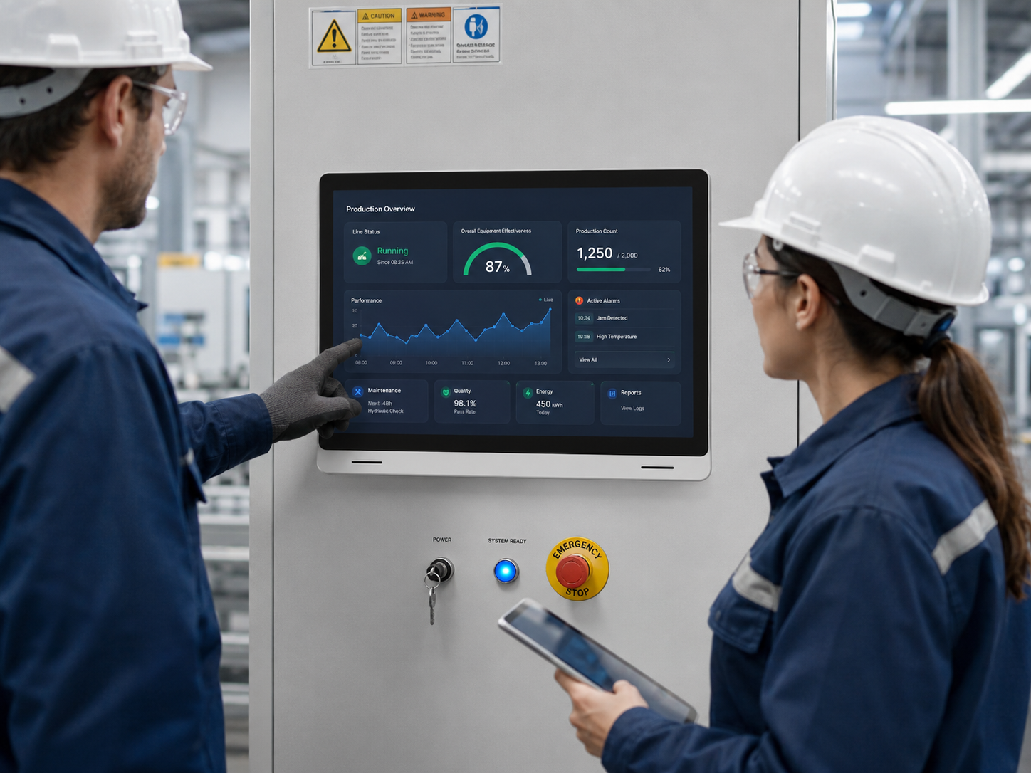 Interactive equipment control